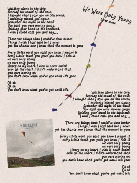 We Were Only Young lyrics…