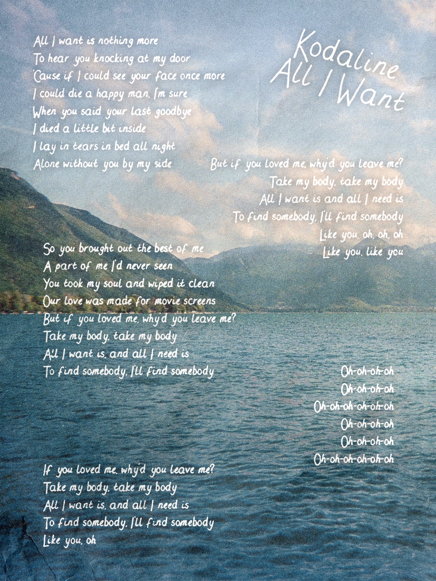The song that changed everything…