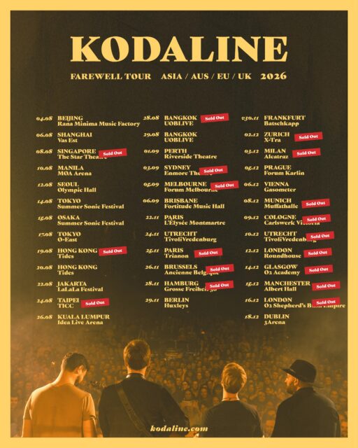 1 week to go before we start our farewell tour! We’re so excited for this and can’t wait to see everyone at these shows! 

Head to the link in description to get your tickets!
VSMJ ❤️