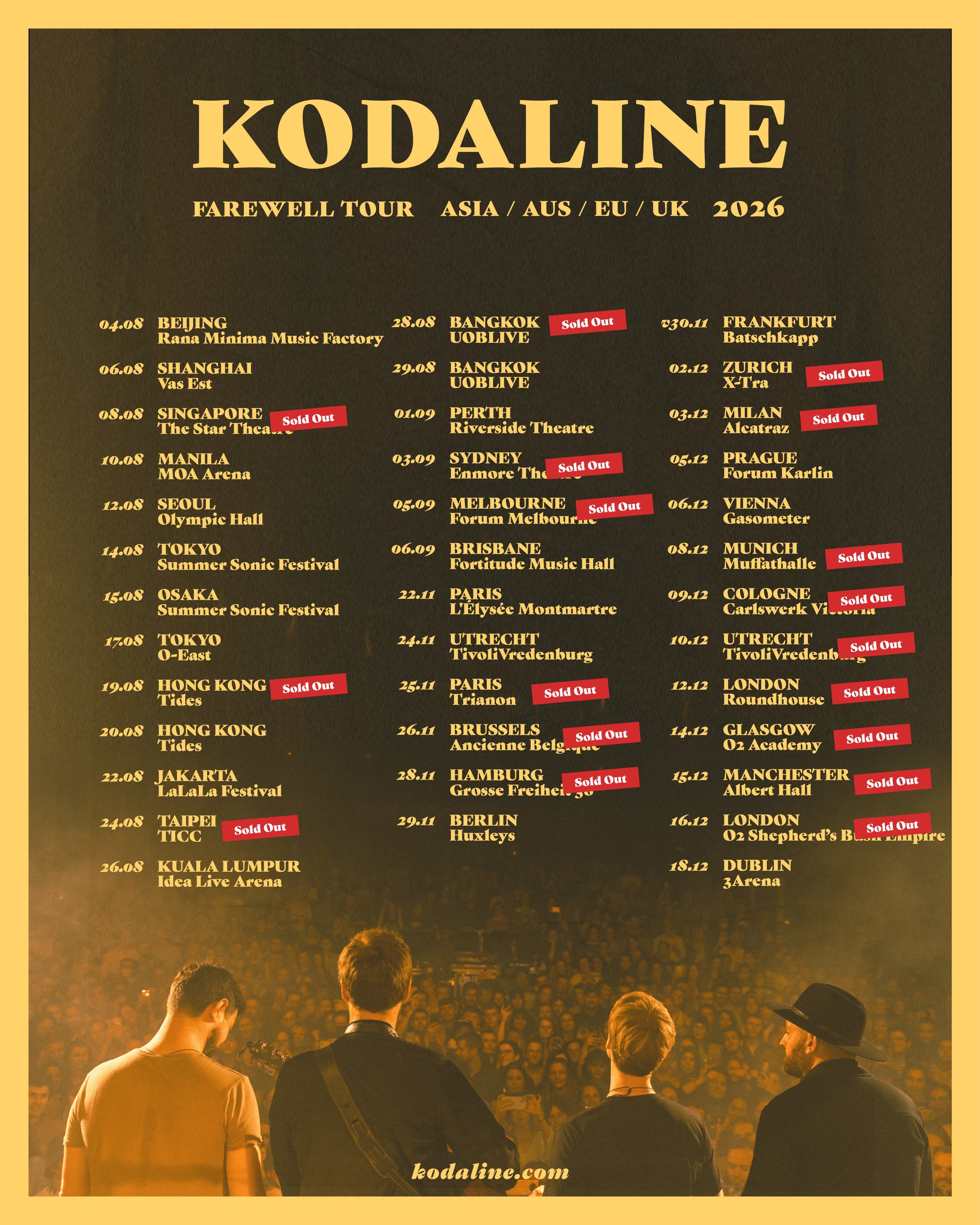 1 week to go before we start our farewell tour! We’re so excited for this and can’t wait to see everyone at these shows! 

Head to the link in description to get your tickets!
VSMJ ❤️