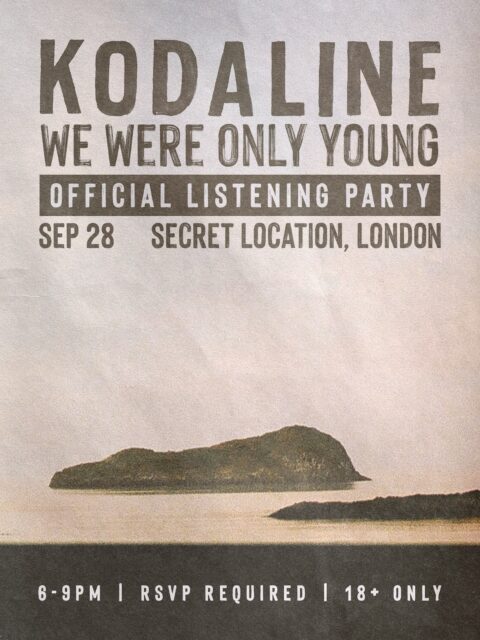 Do you want to hear the new album early, in a room full of Kodaline fans? Check the link in our bio ๐