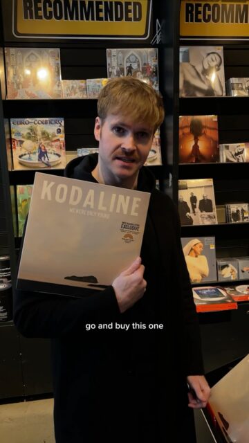 Had to go down to our local record store and pick myself up a copy of the new album!! It feels so good to finally have this out in the world, go and grab yourself one if you haven’t already, it means the world to us 🙏